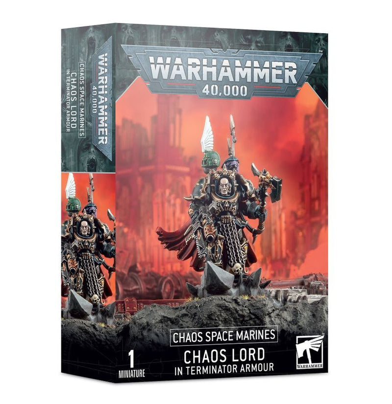 Warhammer 40K - Chaos Space Marines: Chaos Lord in Terminator Armour