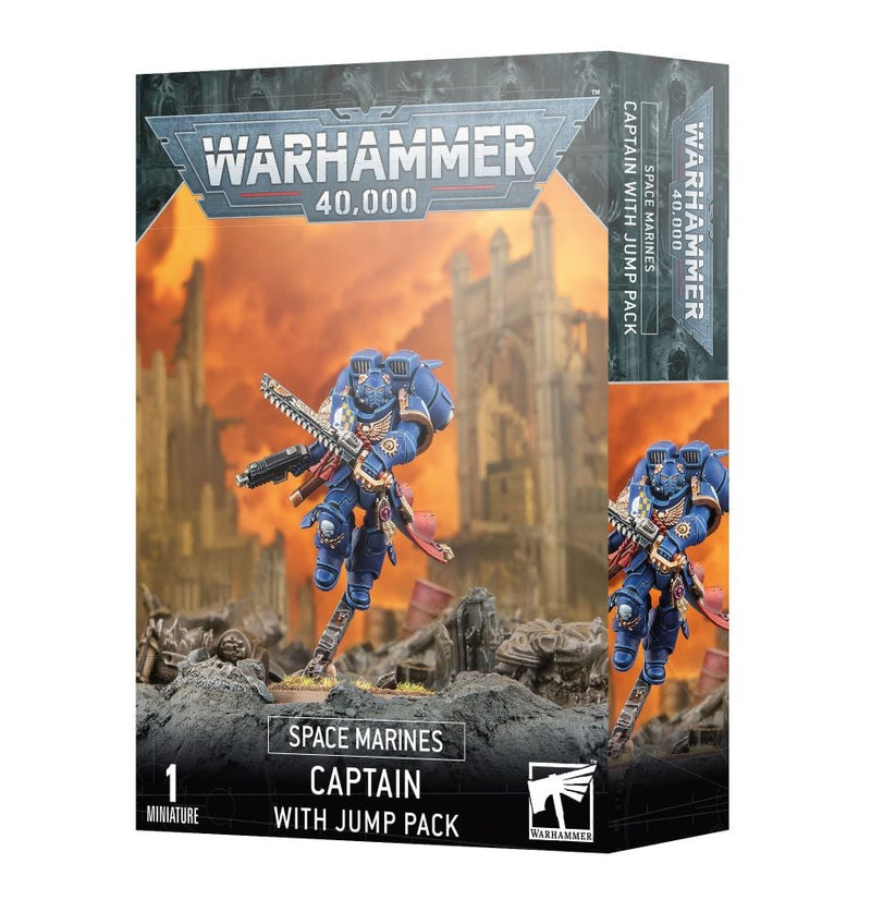 Warhammer 40K - Space Marines: Captain with Jump Pack