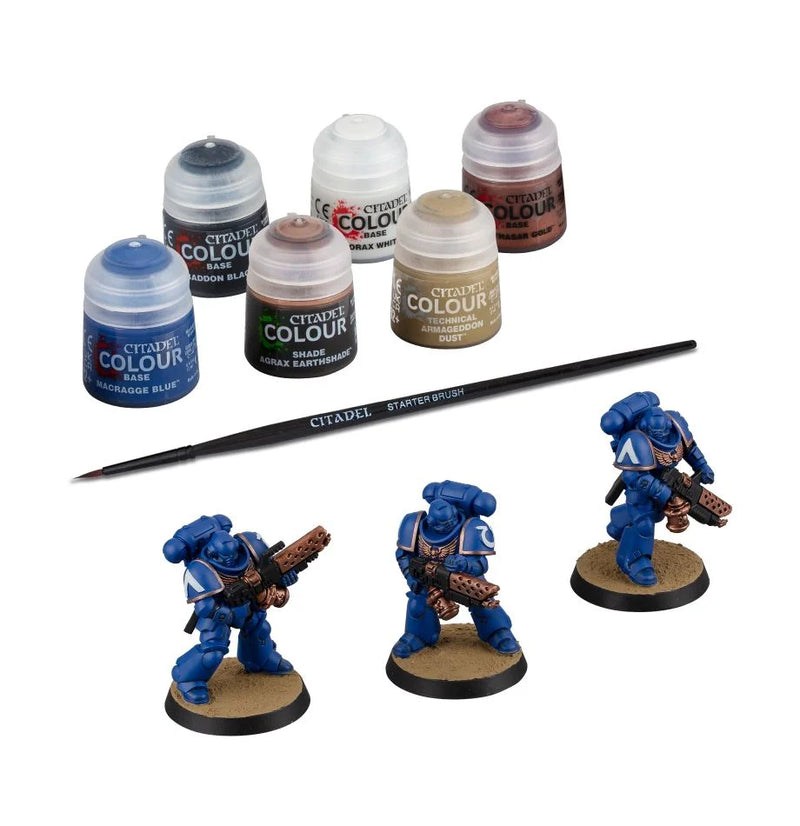 Warhammer 40K - Space Marines: Marines Infernus + Paints Set