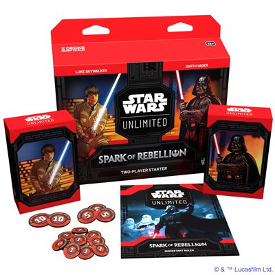 Star Wars Unlimited: Spark of Rebellion Two Player Starter