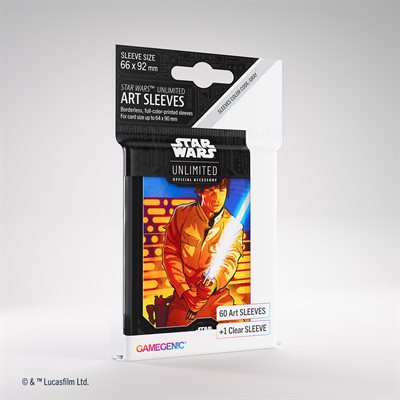 Star Wars Unlimited: Art Sleeves - Luke Skywalker