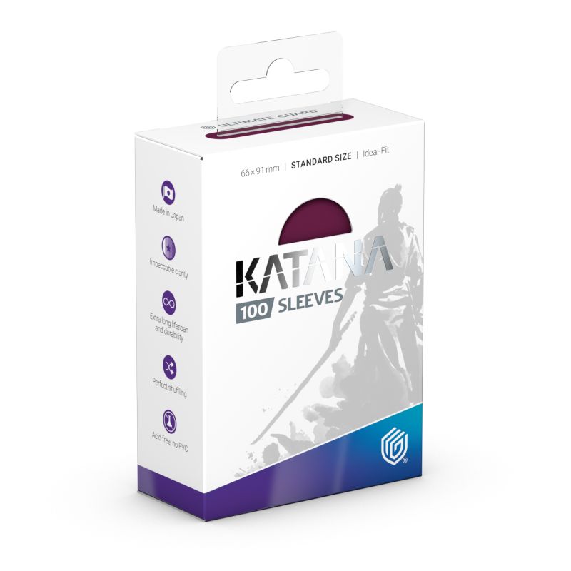 Ultimate Guard: Katana Sleeves Radiant Plum