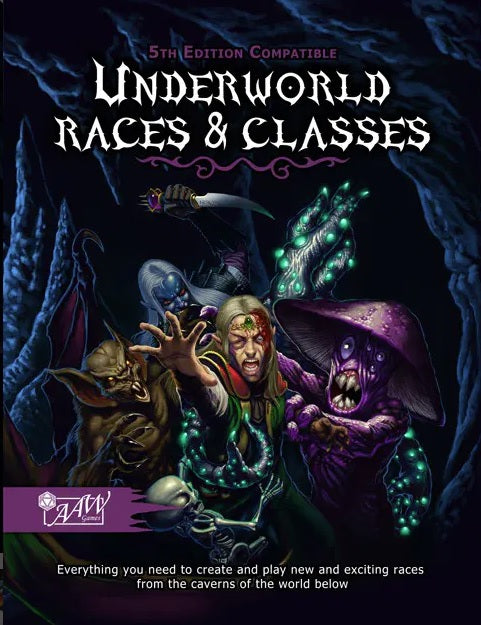 Underworld Races & Classes for 5th Edition (V.O)