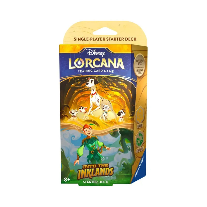 Disney Lorcana: Into the Inklands Amber & Emerald Starter Deck