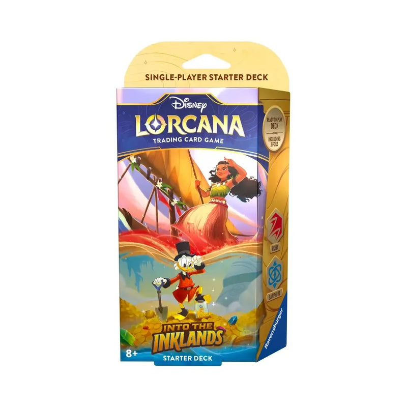 Disney Lorcana: Into the Inklands Ruby & Sapphire Starter Deck