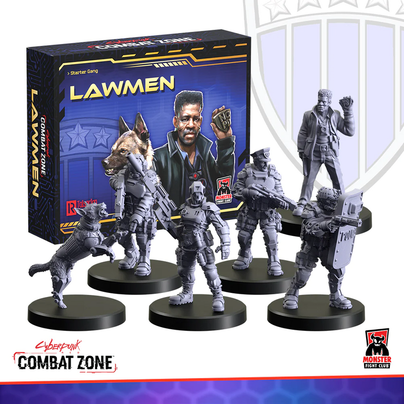 Cyberpunk Red: Combat Zone - Lawmen Faction Starter