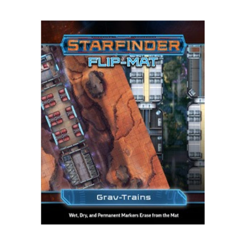 Starfinder - Flip-Mat: Grav-Trains